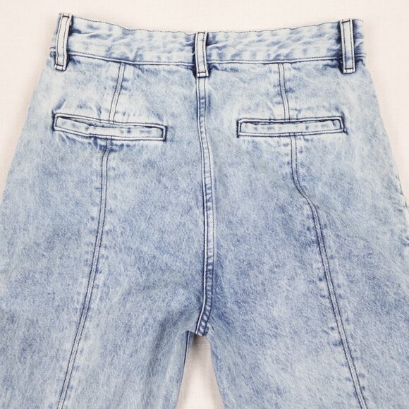 IRO Paris Airvau High Waist Carrot Cut Acid Wash Jeans Women's 36 (29x27) - Picture 12 of 15